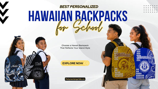 Personalized Hawaiian Backpacks for School