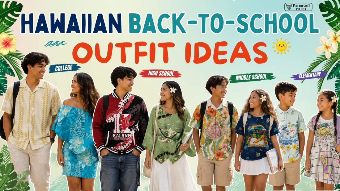 Hawaiian back-to-school outfit ideas