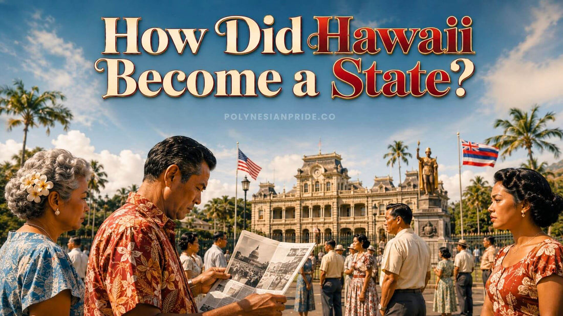 how did hawaii become a state