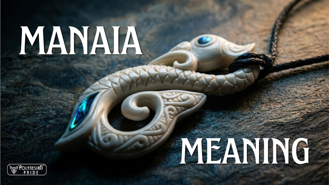 Manaia pendant representing Māori guardian symbolism