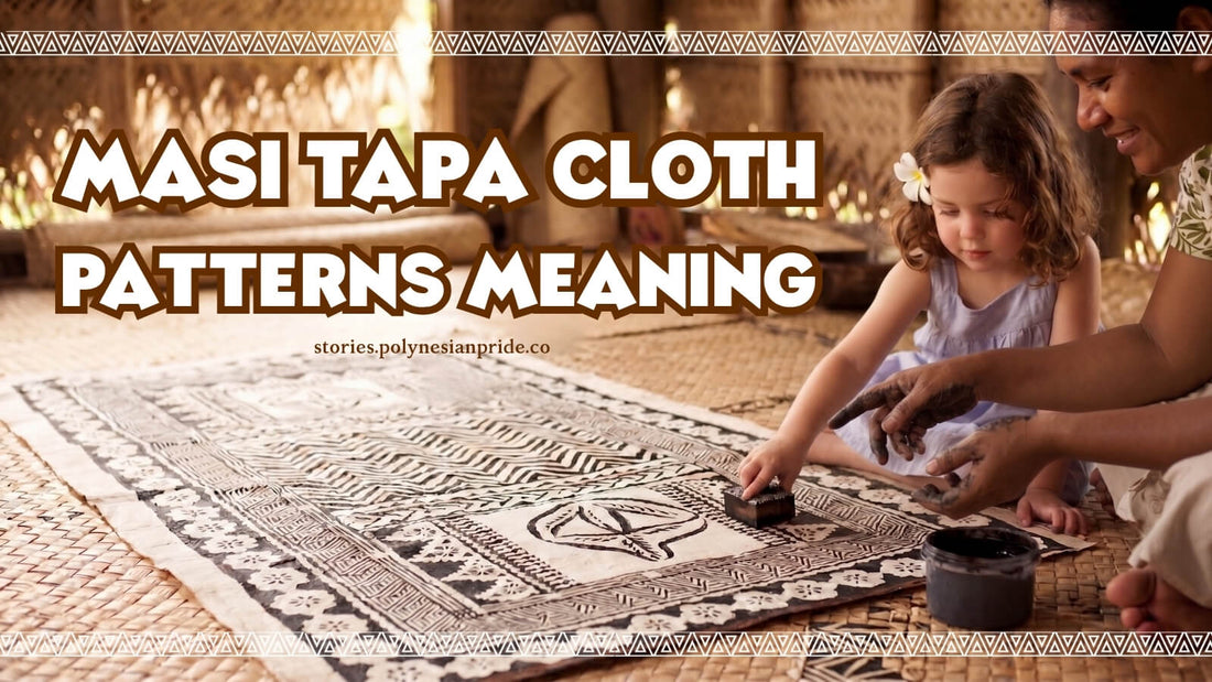 masi tapa cloth patterns meanings