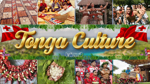 Collage showing different aspects of Tonga culture
